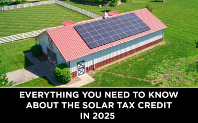 Everything You Need to Know About the Solar Federal Tax Credit in 2025